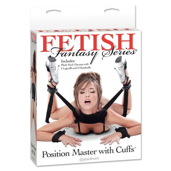 Fetish Position Master - restraint kit (black)