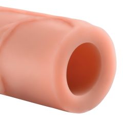 X-TENSION Mega 1 - Realistic Penis Sleeve (17.7cm) - Natural