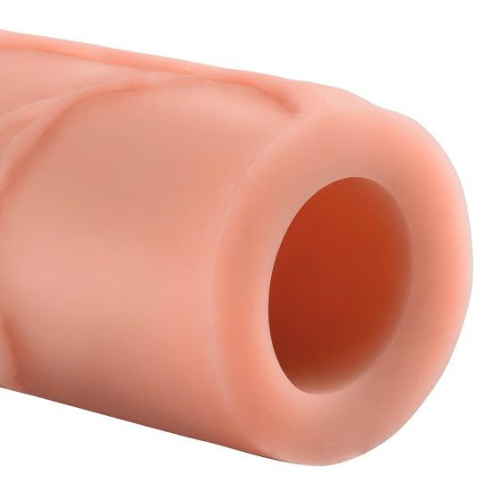 X-TENSION Mega 2 - Realistic Penis Sleeve (20.3 cm) - Natural