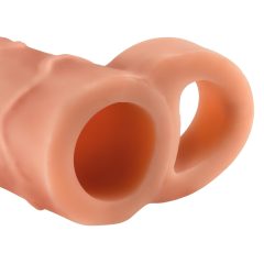   X-TENSION Perfect 1 - Cock Ring Penis Sleeve (17.7 cm) - Natural