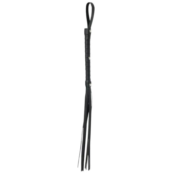 Fetish Fantasy Deluxe Cat-O-Nine Whip - 65cm - Black