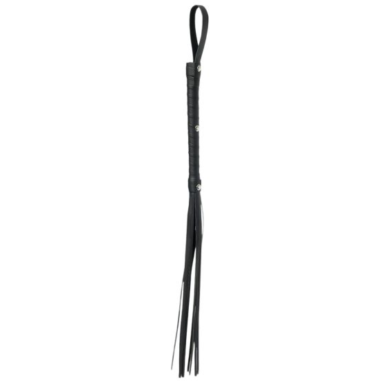 Fetish Fantasy Deluxe Cat-O-Nine - Whip (65cm) - Black