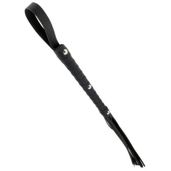 Fetish Fantasy Deluxe Cat-O-Nine Whip - 65cm - Black