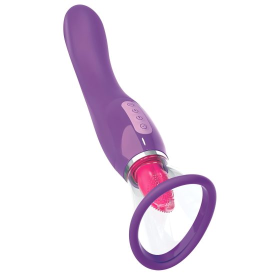 Fantasy - Battery Powered 3in1 Vibrator (Purple)