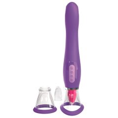 Fantasy - Battery Powered 3in1 Vibrator (Purple)