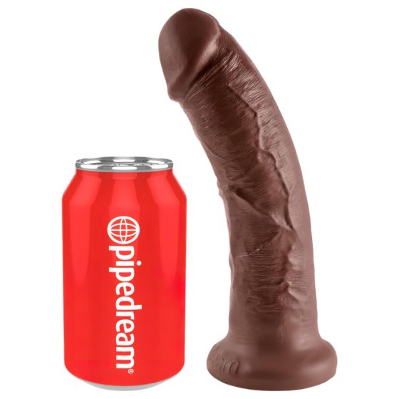 King Cock 8 Dildo (20cm) - Brown"