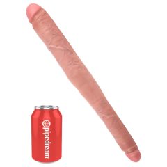   King Cock 16 Tapered - Lifelike Double Dildo (41cm) - Natural