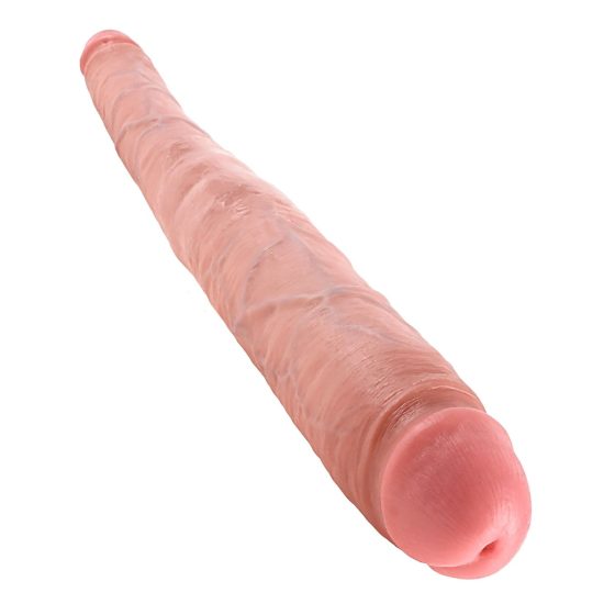 King Cock 16 Tapered - Realistic Double Dildo (41 cm) - Natural"