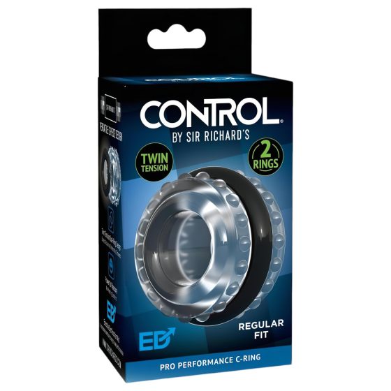 Control Pro Performance C-Ring - adjustable penis ring (transparent)