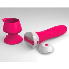   3Some Wall Banger Deluxe - Rechargeable, Wireless Wand Vibrator (Pink)