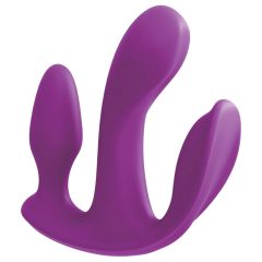   3Some Total Ecstasy - Rechargeable, Wireless Triple Vibrator (Purple)