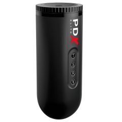 PDX Moto Blower - Suction, Vibrating Masturbator (Black)