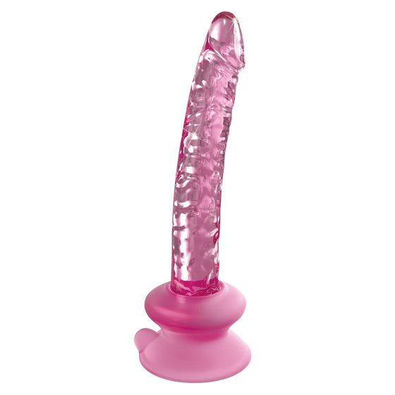 Icicles No. 86 - Pink Glass Penis Dildo