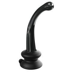 / Icicles No. 87 - Black Glass G&P-Spot Dildo