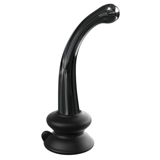 / Icicles No. 87 - Black Glass G&P-Spot Dildo