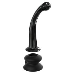 / Icicles No. 87 - Black Glass G&P-Spot Dildo