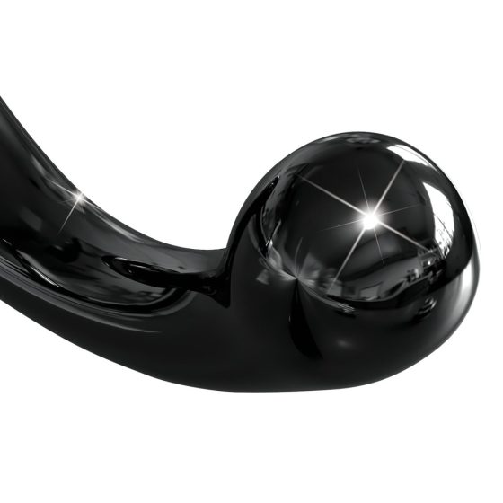 / Icicles No. 87 - Black Glass G&P-Spot Dildo