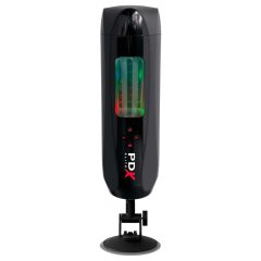   PDX Ultimate Milker 2 - Rechargeable Rotating Vibrating Masturbator (Black)