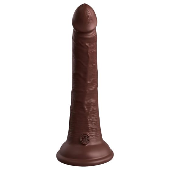 King Cock Elite 7 - Suction Cup Realistic Dildo (7 inches) - Brown