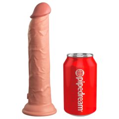   King Cock Elite 9 - Suction Cup Realistic Dildo (9 Inches) - Natural