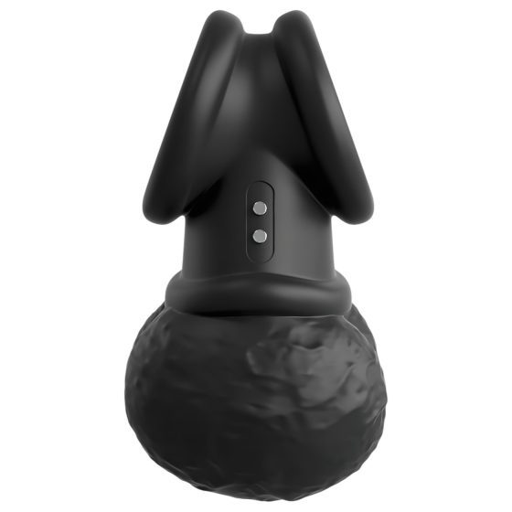 King Cock Crown Jewels - Vibrating Penis Ring (Black)