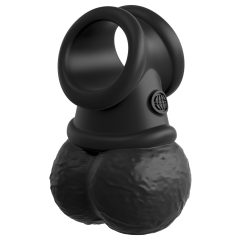   King Cock Elite Crown Jewels - Swinging Balls, Penis Sleeve (Black)