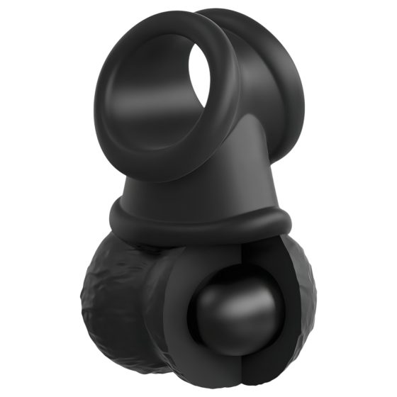 **King Cock Elite Crown Jewels - Swinging Balls, Penis Attachment (Black)**