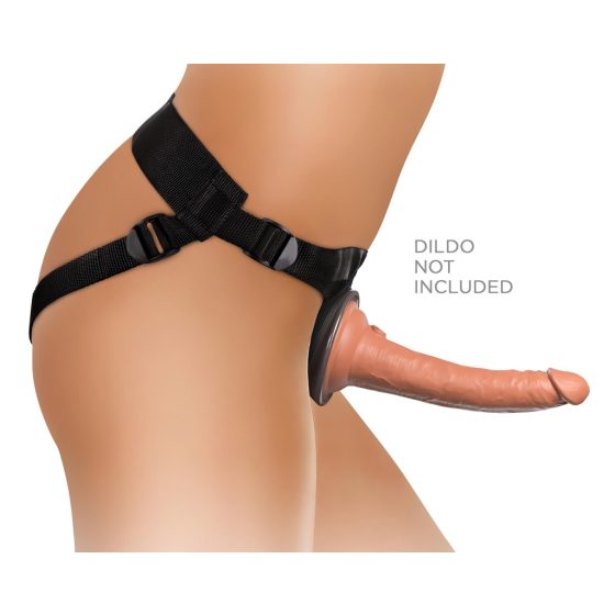 King Cock Elite Comfortable Strap-On Harness (Brown)