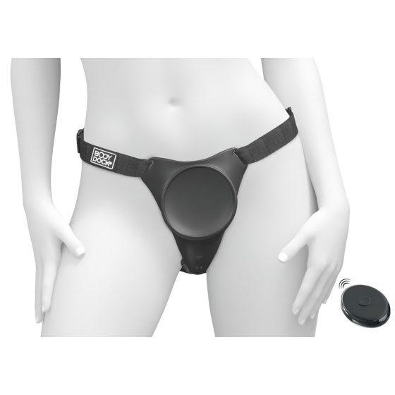 Body Dock G-spot Pro - Rechargeable, Wireless Wearable Panty (Black)