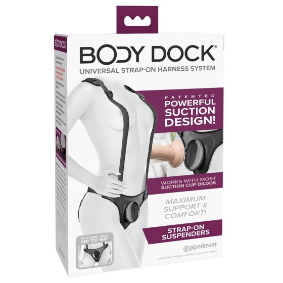 Body Dock - Strappable Lower Body Harness (Black)