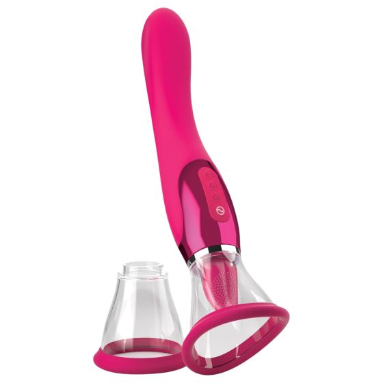 JimmyJane Apex - Tongue 2in1 Vibrator (Pink)