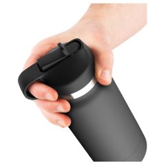   Fuck Flask Secret Delight - masturbation cup with vulva (black-brown)