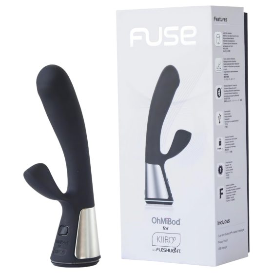 Fleshlight Ohmibod Kiiroo - Smart Clitoral Vibrator (Black)