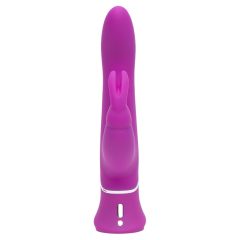   Happyrabbit Rechargeable Waterproof Thrusting Vibrator (Purple)