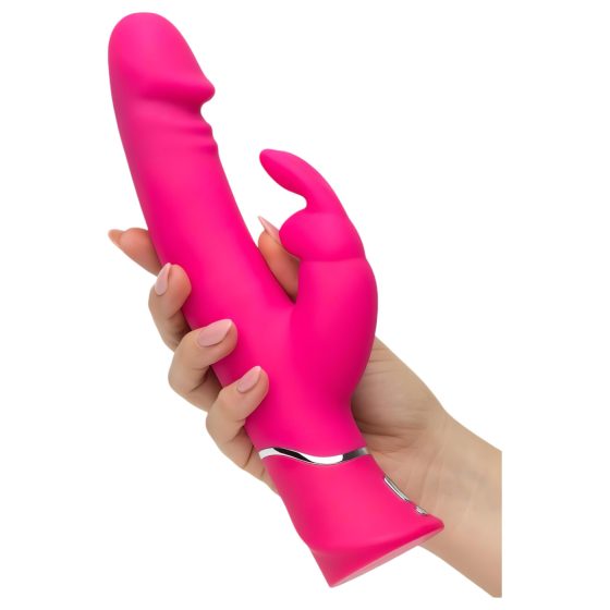 Happyrabbit Dual Density - waterproof, clitoral arm vibrator (pink)