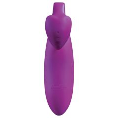   BeauMents Come2gether - Rechargeable, Waterproof Couple's Vibrator (Purple)