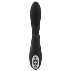   SMILE Triple - Rechargeable, Waterproof 3-Point Vibrator (Black)