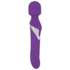 Javida Wand & Pearl - 2-in-1 Massage Vibrator (Purple)