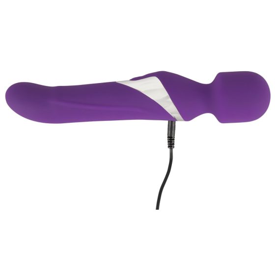 Javida Wand & Pearl - 2-in-1 Massage Vibrator (Purple)