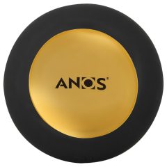   ANOS - Rechargeable, Radio-Controlled, Rotating Beaded Spiral Anal Vibrator (Black)