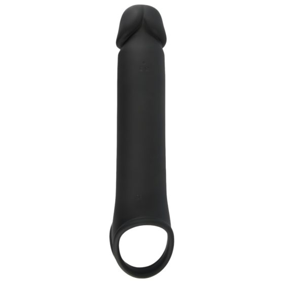 Rebel - Rechargeable, Wireless Vibrating Penis Sleeve (Black)