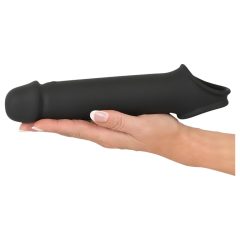   Rebel - Rechargeable, Wireless Vibrating Penis Sleeve (Black)