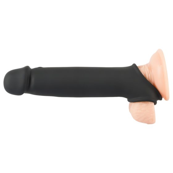 Rebel - Rechargeable, Wireless Vibrating Penis Sleeve (Black)