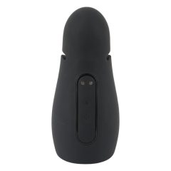Rebel - Rechargeable Waterproof Glans Vibrator (Black)