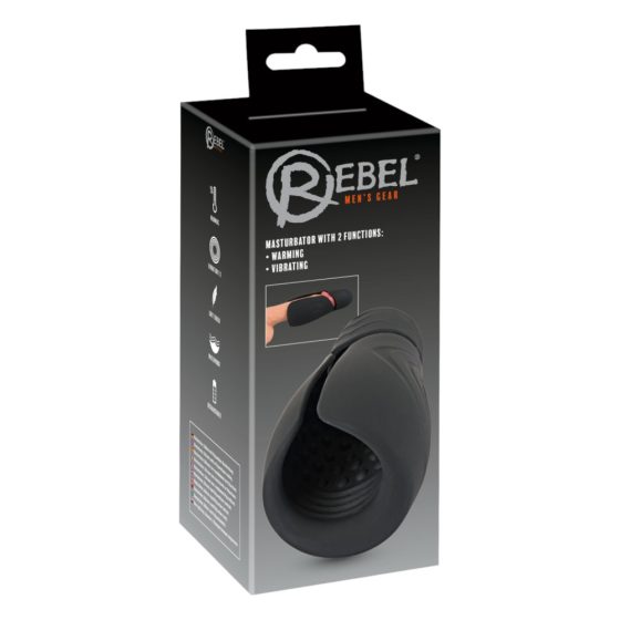 Rebel - Waterproof glans Vibrator (Black)