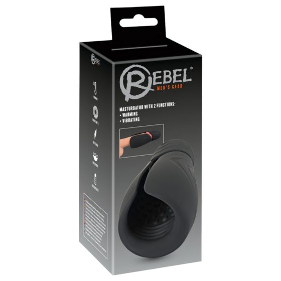 Rebel - Waterproof glans Vibrator (Black)