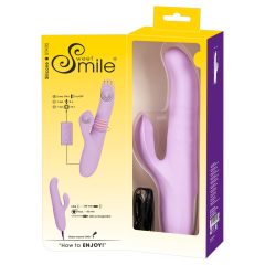   SMILE Thrusting - cordless, rotary thrusting vibrator (purple)