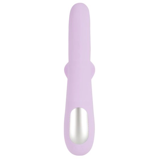 SMILE Thrusting - Rechargeable Clitoral, Rotating Thrusting Vibrator (Purple)