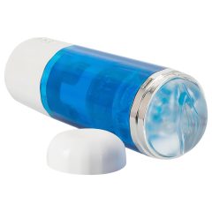   You2Toyes - Rechargeable Rotating Thrusting Masturbator (Blue-White)