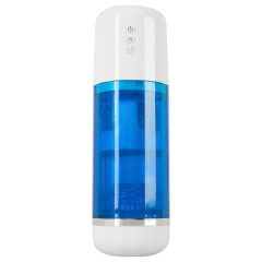   You2Toyes - Rechargeable Rotating Thrusting Masturbator (Blue-White)